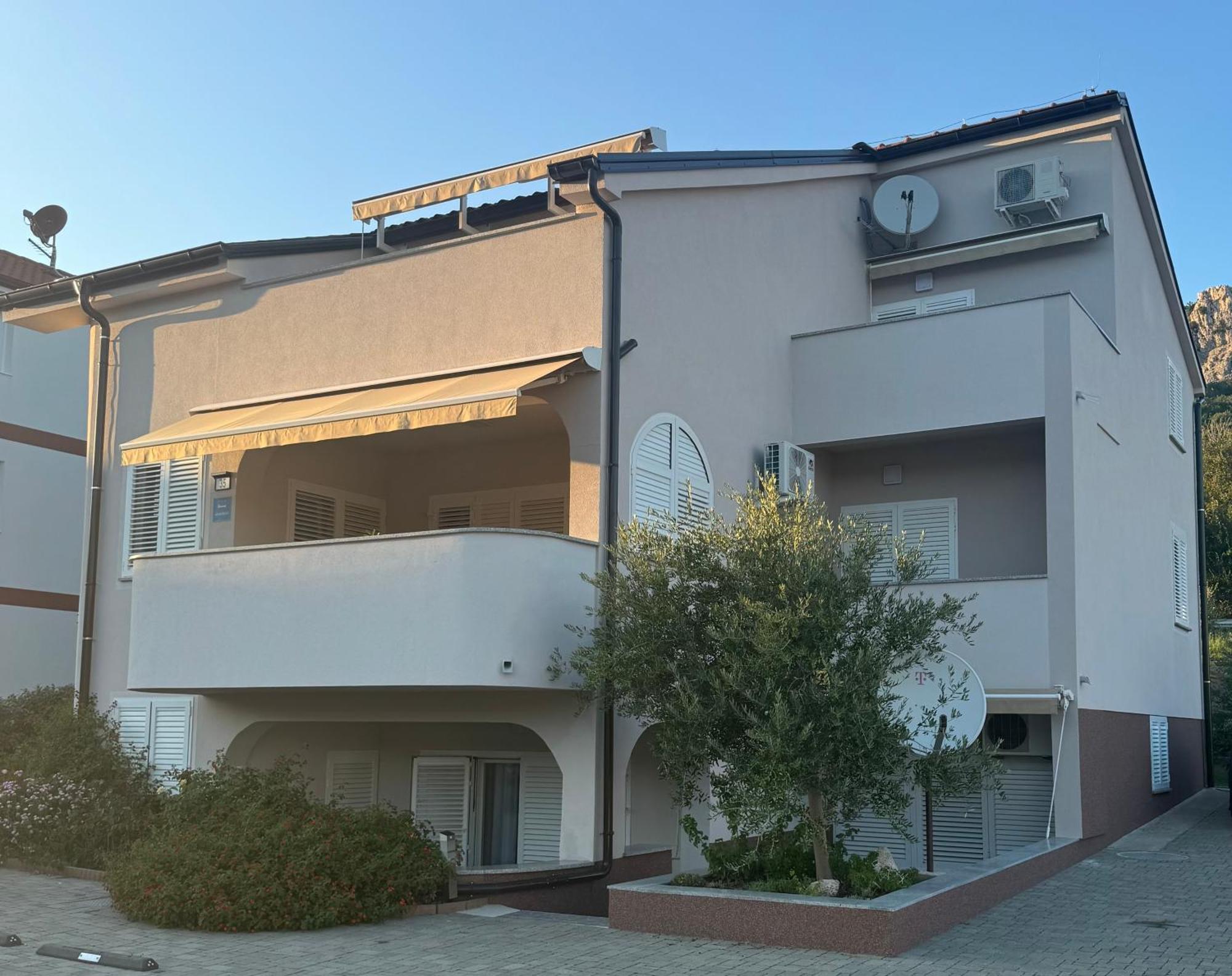 Apartment Pirun Baška Exterior foto